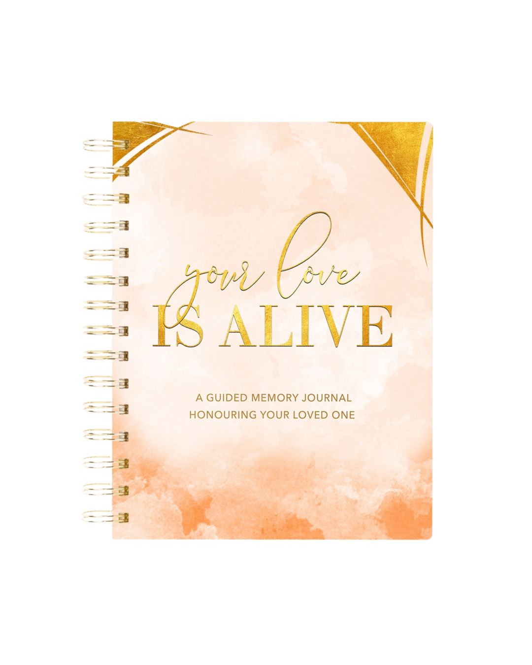 Guided Memory Journal (Gold Coil Version)